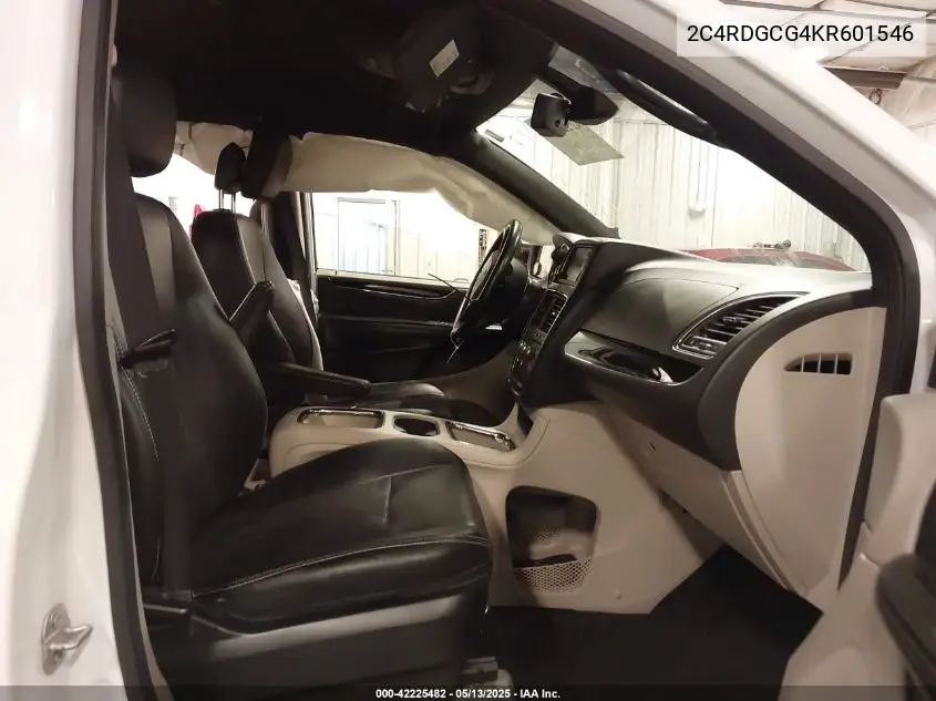 2019 Dodge Grand Caravan Sxt VIN: 2C4RDGCG4KR601546 Lot: 42225482