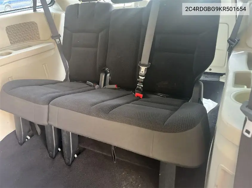 2019 Dodge Grand Caravan Se VIN: 2C4RDGBG9KR501654 Lot: 42262789