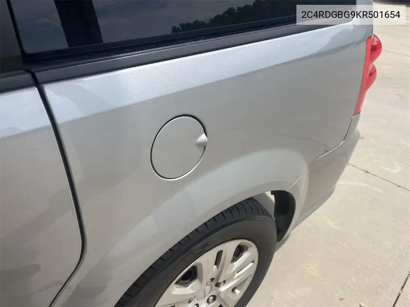 2019 Dodge Grand Caravan Se VIN: 2C4RDGBG9KR501654 Lot: 42262789
