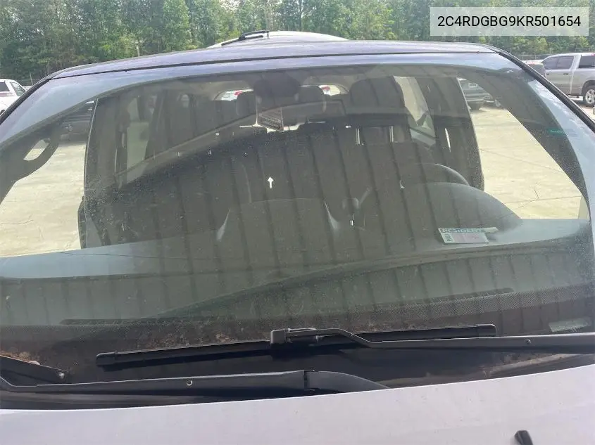2019 Dodge Grand Caravan Se VIN: 2C4RDGBG9KR501654 Lot: 42262789