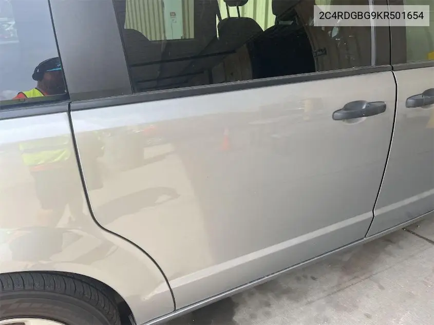 2019 Dodge Grand Caravan Se VIN: 2C4RDGBG9KR501654 Lot: 42262789