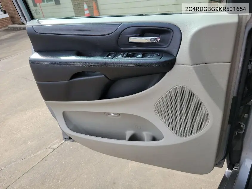 2019 Dodge Grand Caravan Se VIN: 2C4RDGBG9KR501654 Lot: 42262789
