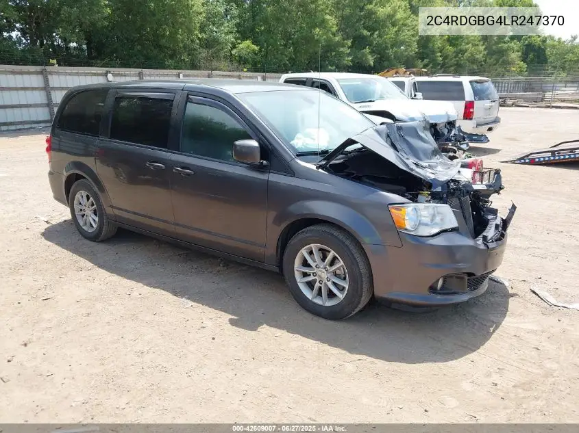 2020 Dodge Grand Caravan Se Plus VIN: 2C4RDGBG4LR247370 Lot: 42609007