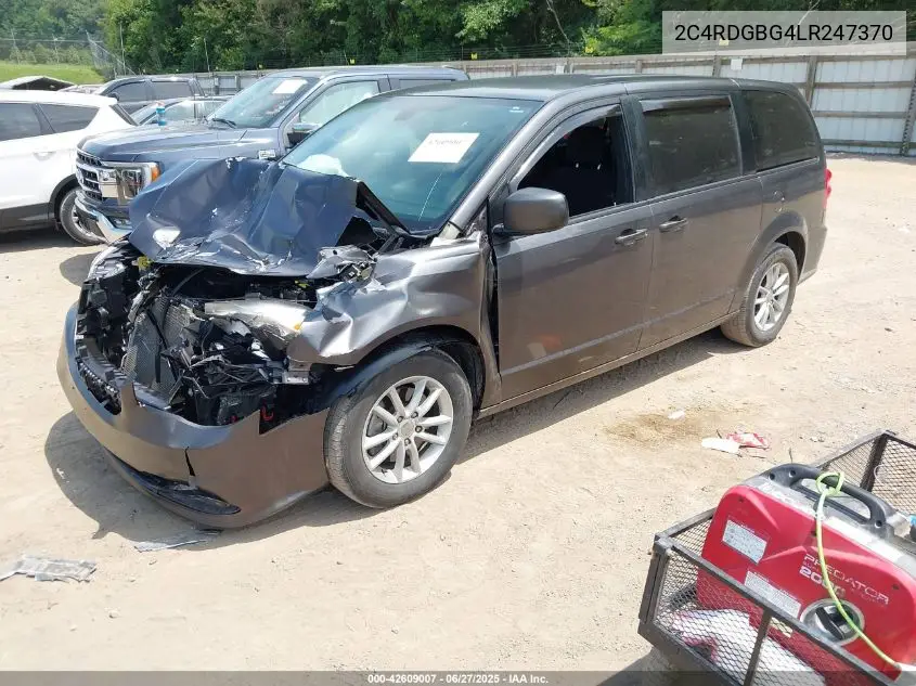 2020 Dodge Grand Caravan Se Plus VIN: 2C4RDGBG4LR247370 Lot: 42609007
