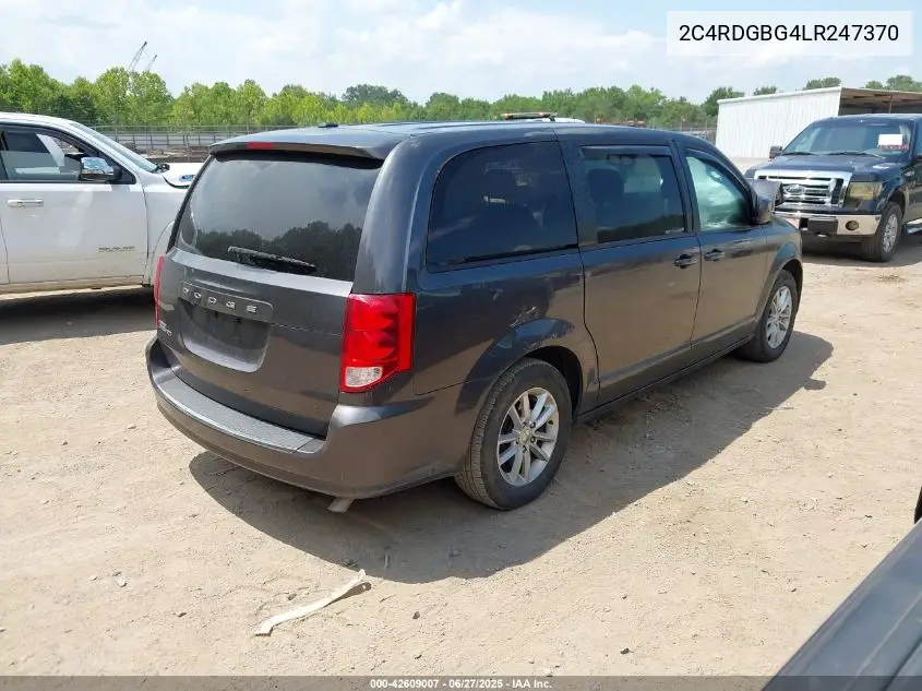 2020 Dodge Grand Caravan Se Plus VIN: 2C4RDGBG4LR247370 Lot: 42609007