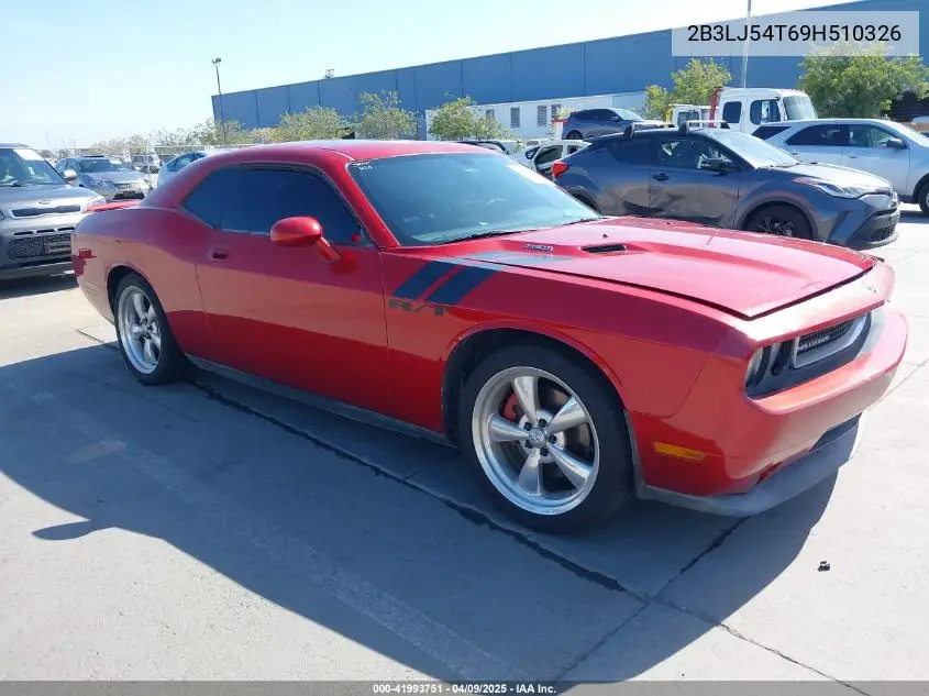2009 Dodge Challenger R/T VIN: 2B3LJ54T69H510326 Lot: 41993751