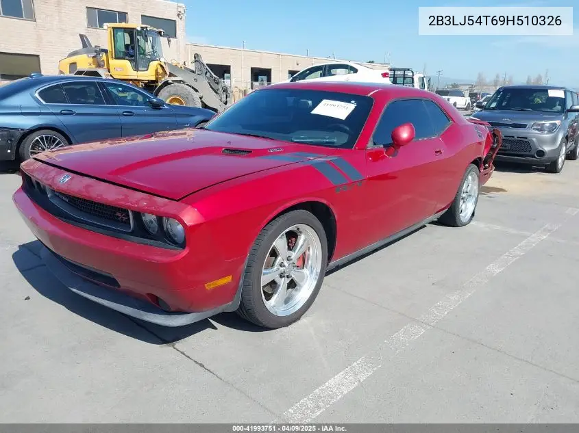 2009 Dodge Challenger R/T VIN: 2B3LJ54T69H510326 Lot: 41993751