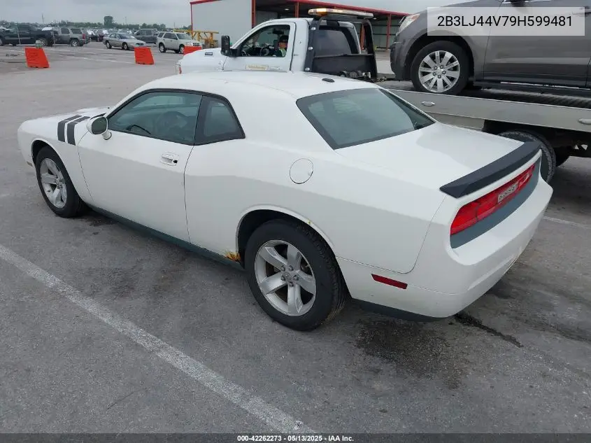 2009 Dodge Challenger Se VIN: 2B3LJ44V79H599481 Lot: 42262273