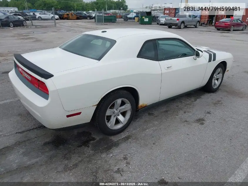 2009 Dodge Challenger Se VIN: 2B3LJ44V79H599481 Lot: 42262273
