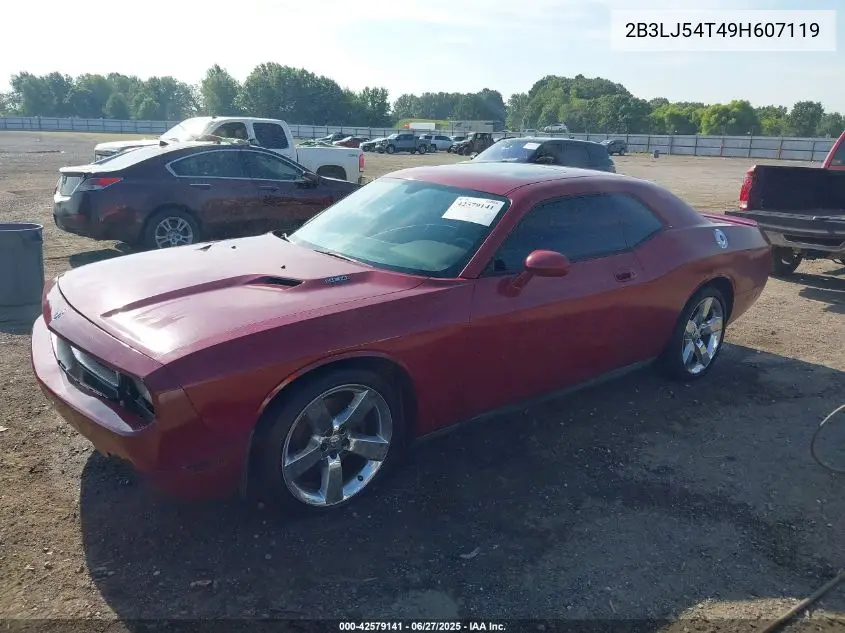 2009 Dodge Challenger R/T VIN: 2B3LJ54T49H607119 Lot: 42579141