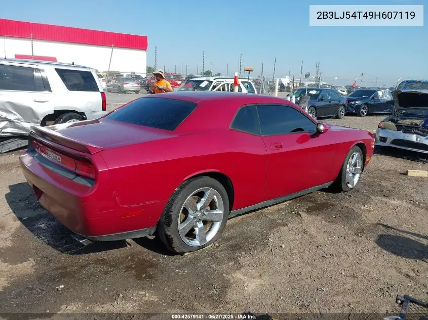 2009 Dodge Challenger R/T VIN: 2B3LJ54T49H607119 Lot: 42579141