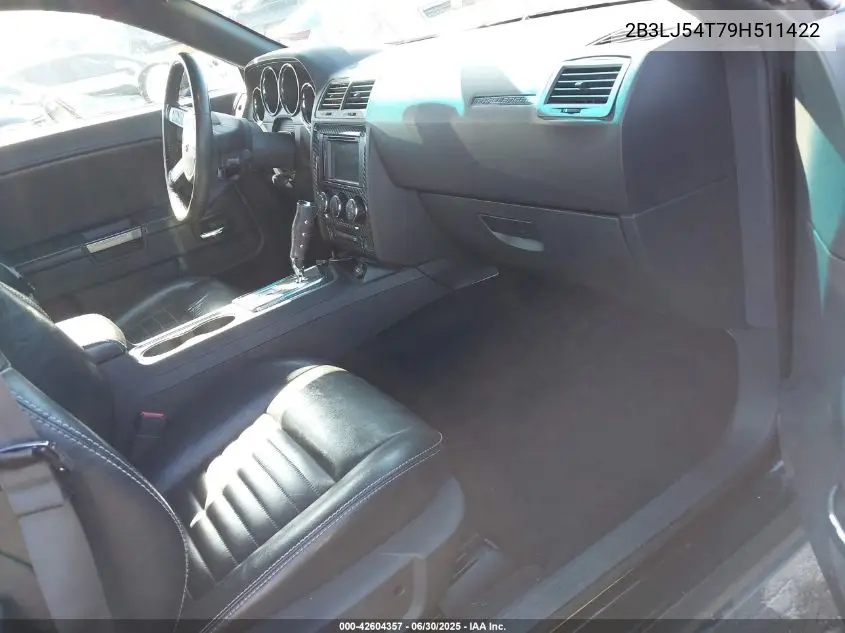 2009 Dodge Challenger R/T VIN: 2B3LJ54T79H511422 Lot: 42604357