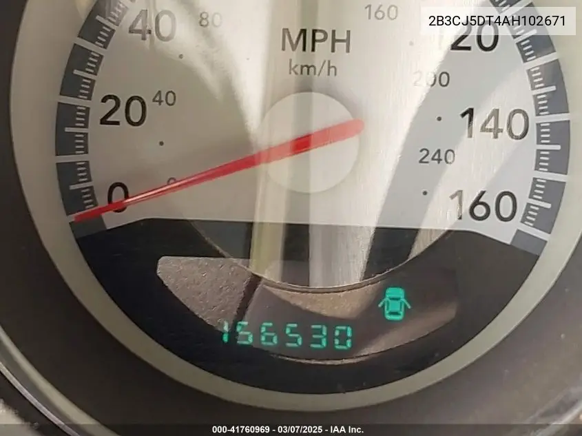 2010 Dodge Challenger R/T VIN: 2B3CJ5DT4AH102671 Lot: 41760969