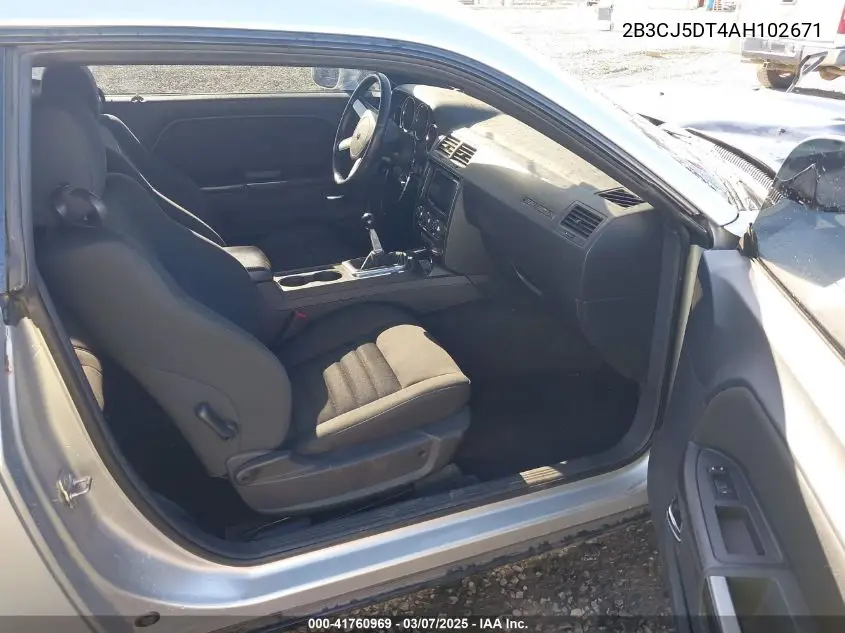 2010 Dodge Challenger R/T VIN: 2B3CJ5DT4AH102671 Lot: 41760969