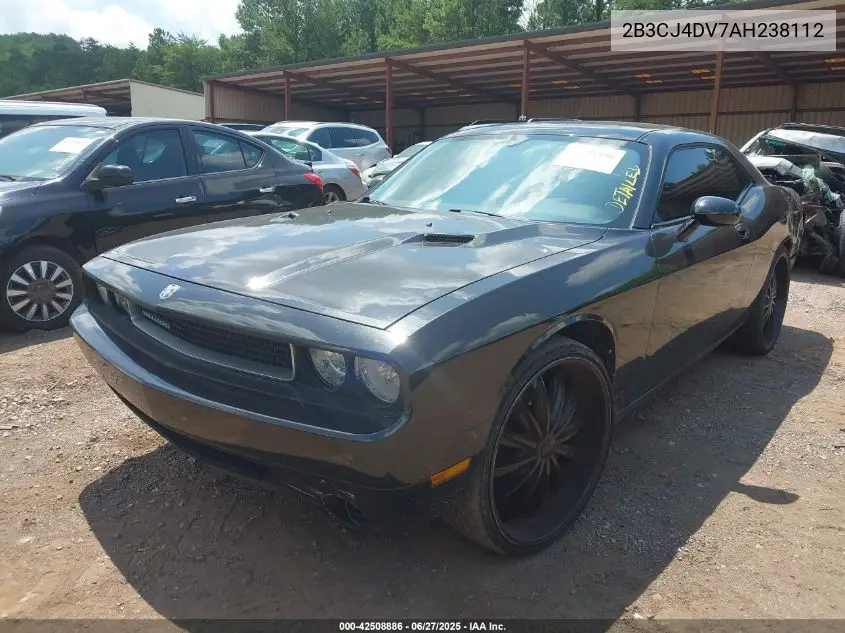 2010 Dodge Challenger Se VIN: 2B3CJ4DV7AH238112 Lot: 42508886