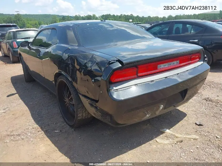 2010 Dodge Challenger Se VIN: 2B3CJ4DV7AH238112 Lot: 42508886