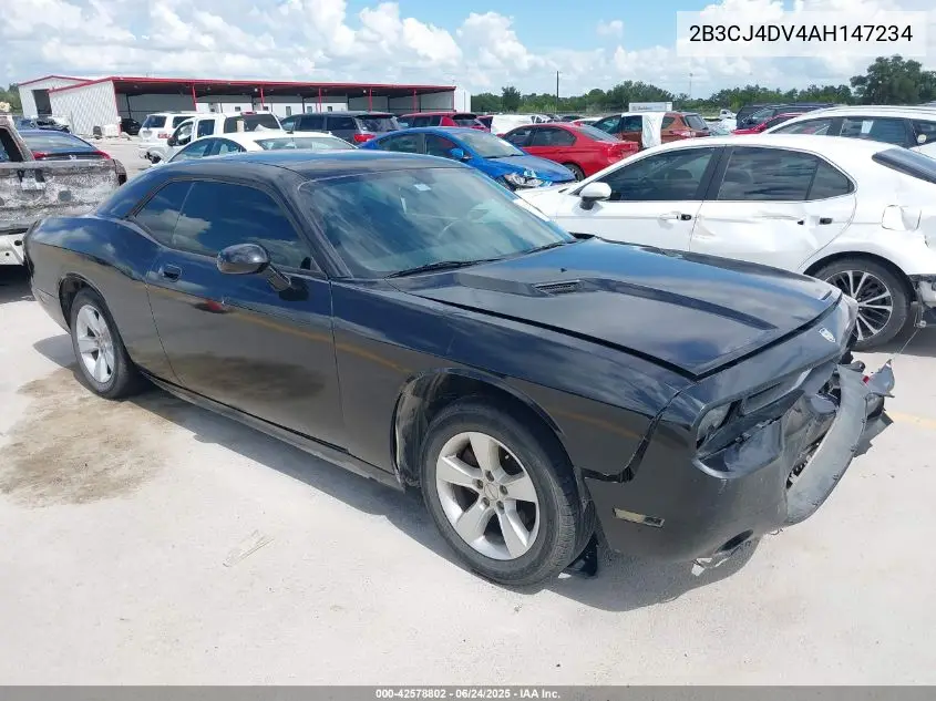 2010 Dodge Challenger Se VIN: 2B3CJ4DV4AH147234 Lot: 42578802
