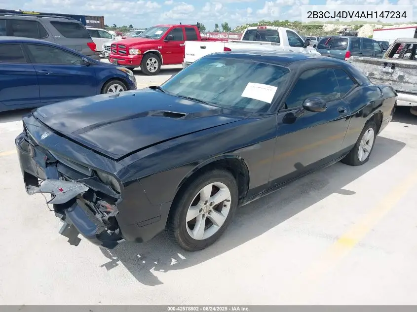 2010 Dodge Challenger Se VIN: 2B3CJ4DV4AH147234 Lot: 42578802