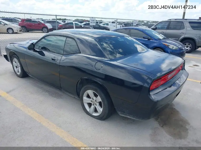 2010 Dodge Challenger Se VIN: 2B3CJ4DV4AH147234 Lot: 42578802