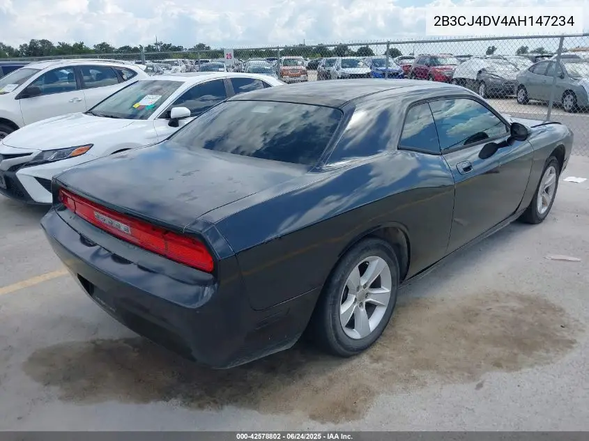 2010 Dodge Challenger Se VIN: 2B3CJ4DV4AH147234 Lot: 42578802