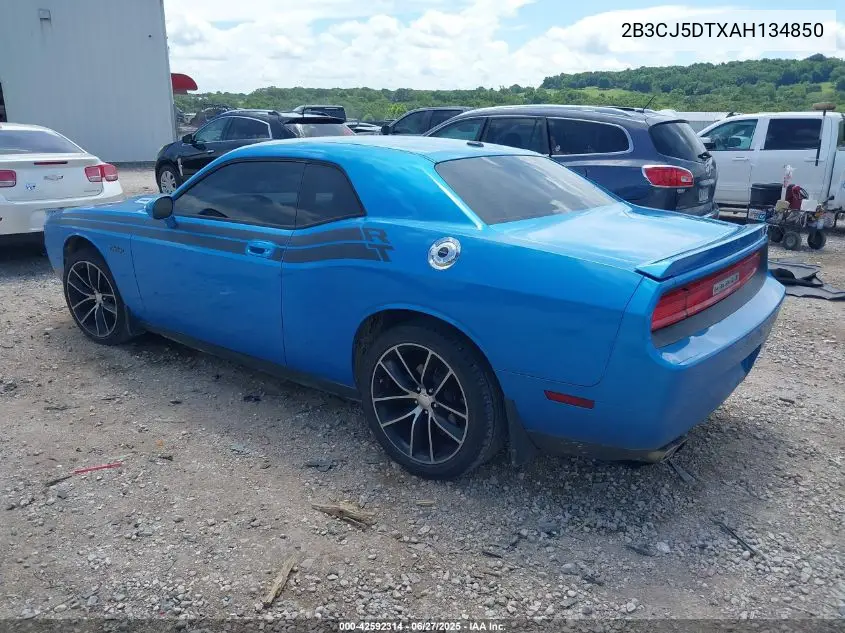 2010 Dodge Challenger R/T VIN: 2B3CJ5DTXAH134850 Lot: 42592314