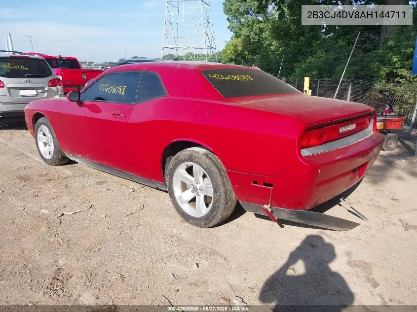 2010 Dodge Challenger Se VIN: 2B3CJ4DV8AH144711 Lot: 42608088