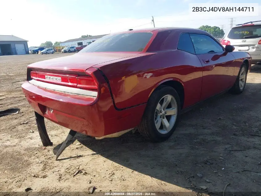 2010 Dodge Challenger Se VIN: 2B3CJ4DV8AH144711 Lot: 42608088