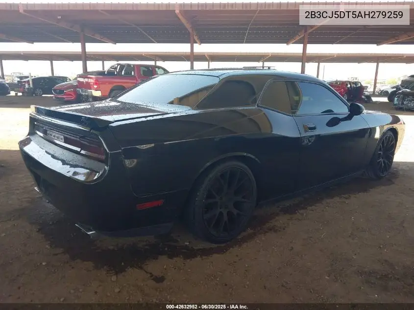 2010 Dodge Challenger R/T VIN: 2B3CJ5DT5AH279259 Lot: 42632952