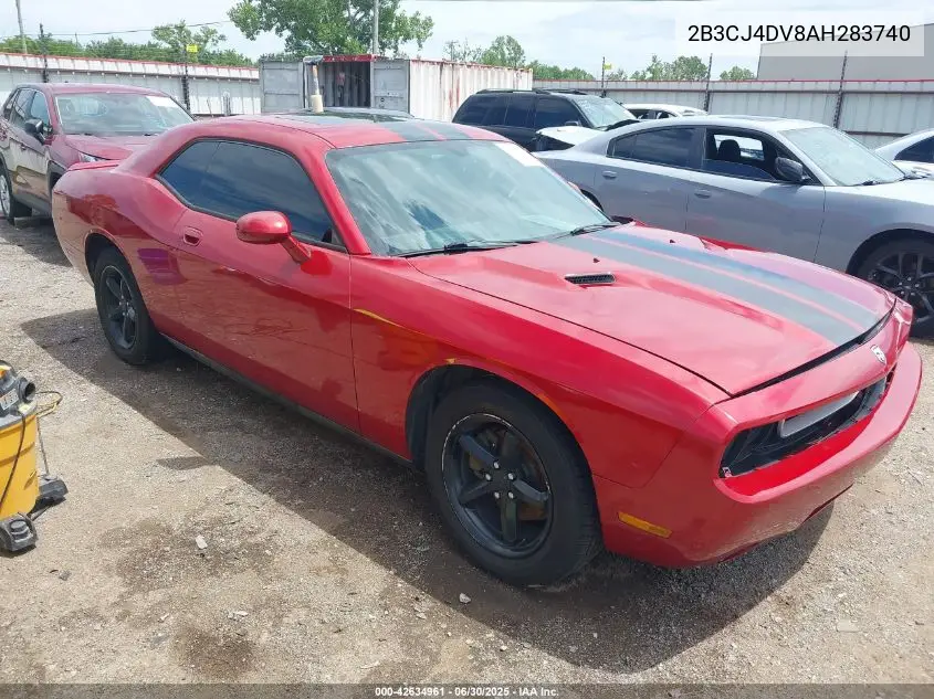2010 Dodge Challenger Se VIN: 2B3CJ4DV8AH283740 Lot: 42634961