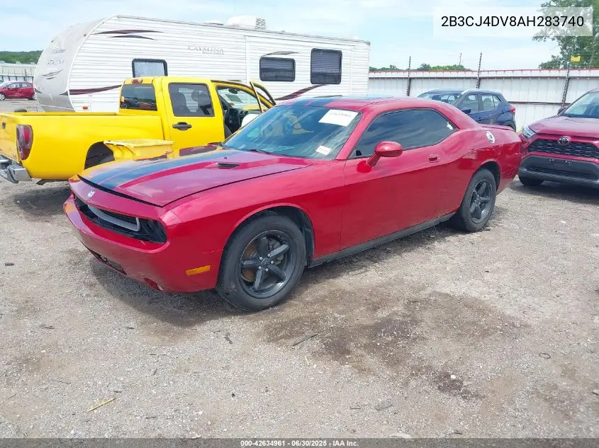 2010 Dodge Challenger Se VIN: 2B3CJ4DV8AH283740 Lot: 42634961