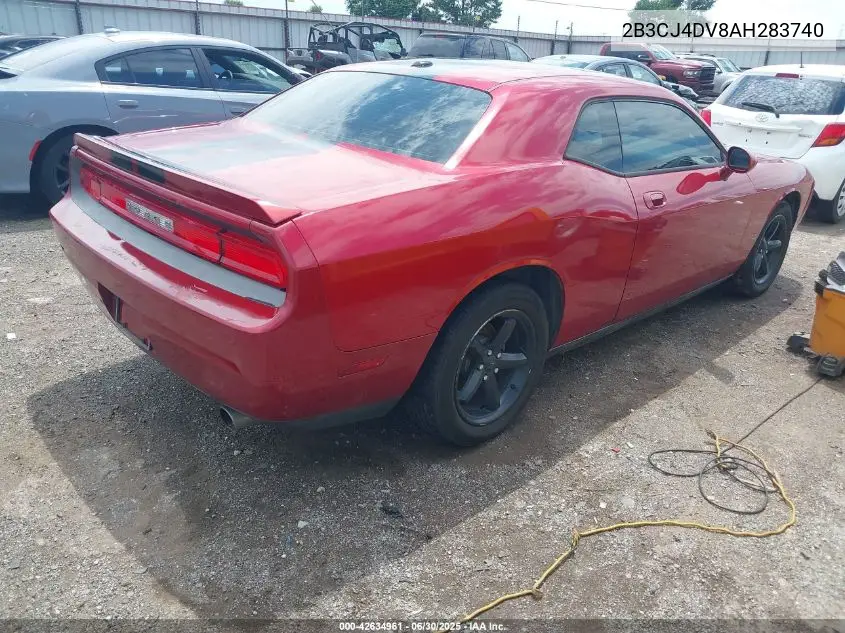 2010 Dodge Challenger Se VIN: 2B3CJ4DV8AH283740 Lot: 42634961