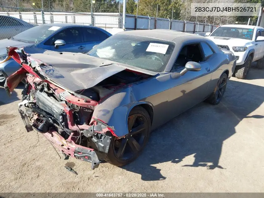 2011 Dodge Challenger Srt8 VIN: 2B3CJ7DJ4BH526721 Lot: 41683757