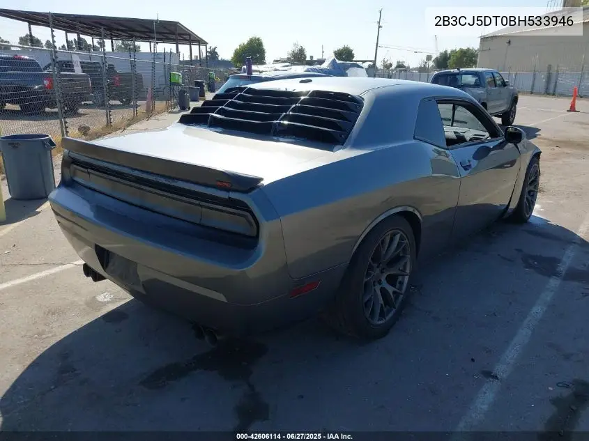 2011 Dodge Challenger R/T VIN: 2B3CJ5DT0BH533946 Lot: 42606114