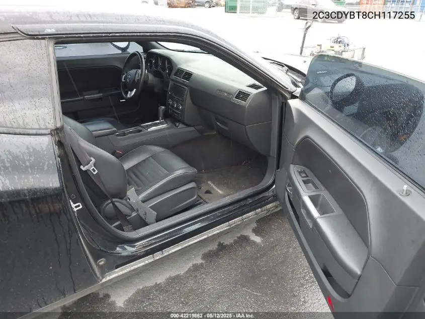 2012 Dodge Challenger R/T VIN: 2C3CDYBT8CH117255 Lot: 42219862