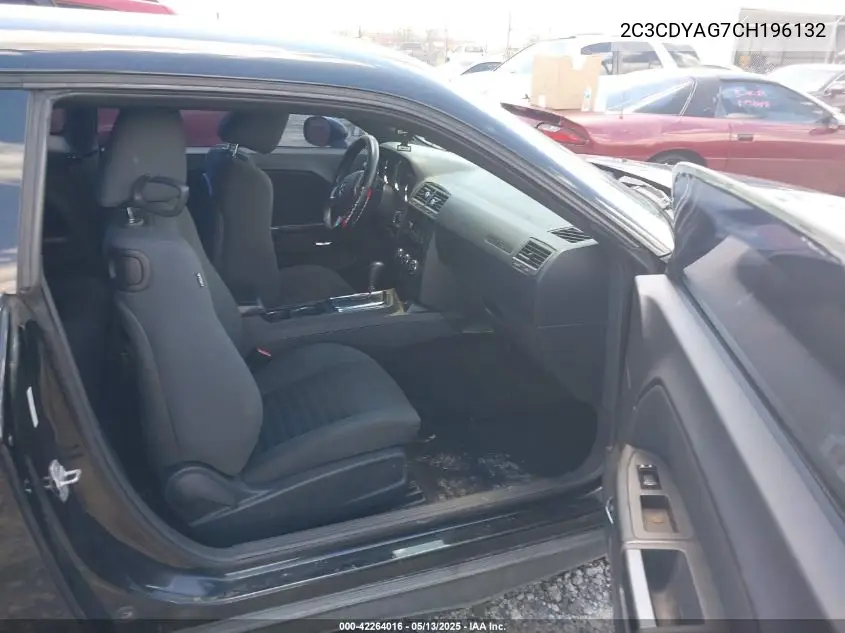 2012 Dodge Challenger Sxt VIN: 2C3CDYAG7CH196132 Lot: 42264016