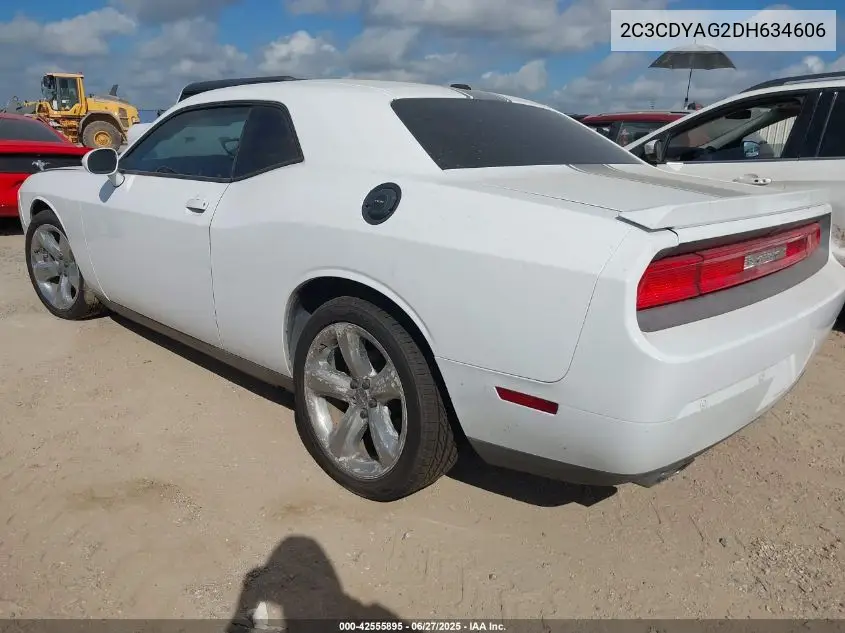 2013 Dodge Challenger Sxt VIN: 2C3CDYAG2DH634606 Lot: 42555895