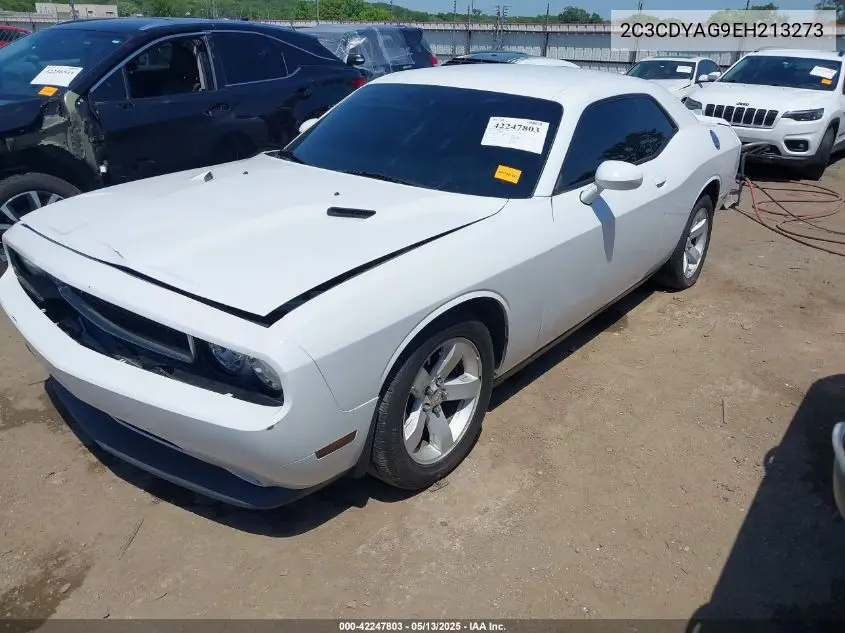 2014 Dodge Challenger Sxt VIN: 2C3CDYAG9EH213273 Lot: 42247803