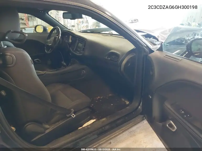 2016 Dodge Challenger Sxt VIN: 2C3CDZAG6GH300198 Lot: 42239013