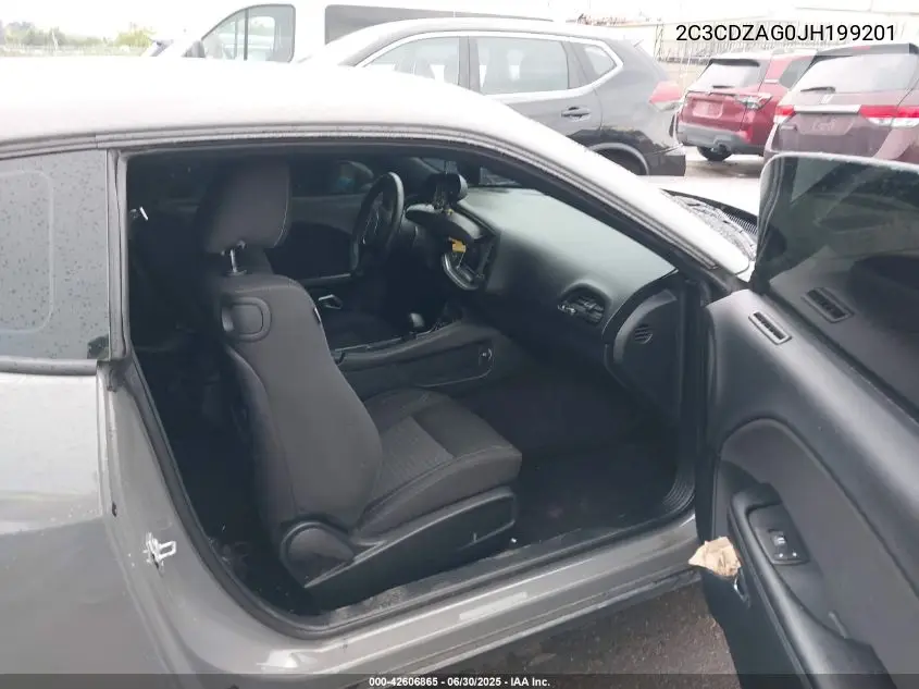 2018 Dodge Challenger Sxt VIN: 2C3CDZAG0JH199201 Lot: 42606865
