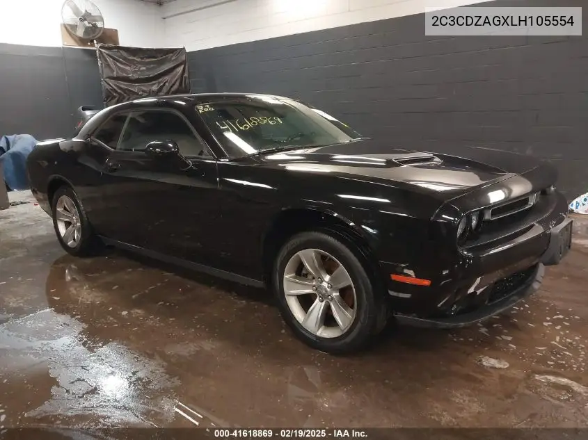 2020 Dodge Challenger Sxt VIN: 2C3CDZAGXLH105554 Lot: 41618869