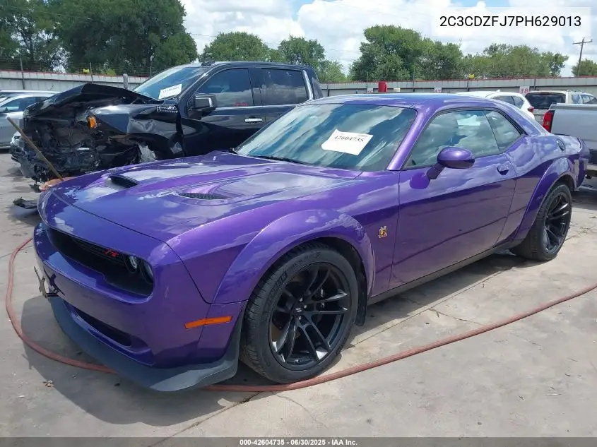 2023 Dodge Challenger R/T Scat Pack Widebody VIN: 2C3CDZFJ7PH629013 Lot: 42604735