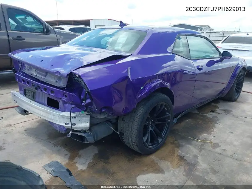 2023 Dodge Challenger R/T Scat Pack Widebody VIN: 2C3CDZFJ7PH629013 Lot: 42604735