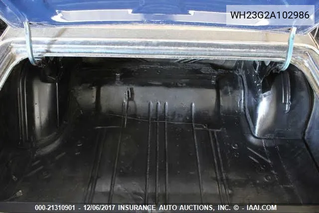 1972 Dodge Charger VIN: WH23G2A102986 Lot: 21310901