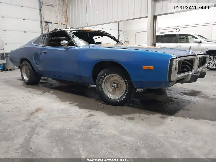 1973 Dodge Charger VIN: IP29P3A207449 Lot: 42815804