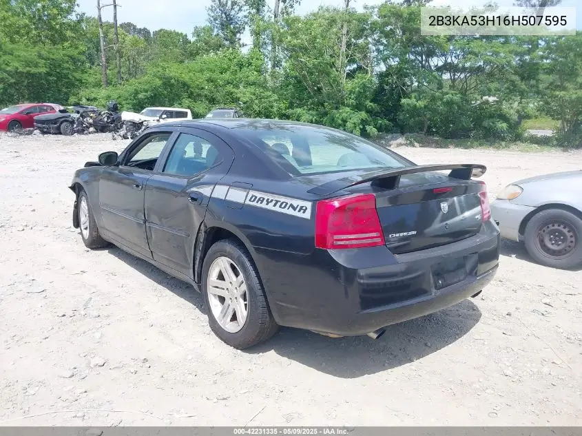 2006 Dodge Charger Rt VIN: 2B3KA53H16H507595 Lot: 42231335