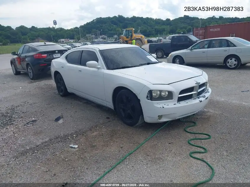 2008 Dodge Charger R/T VIN: 2B3KA53H98H287383 Lot: 42610709