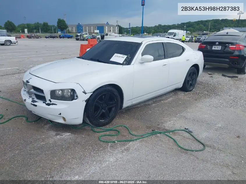 2008 Dodge Charger R/T VIN: 2B3KA53H98H287383 Lot: 42610709