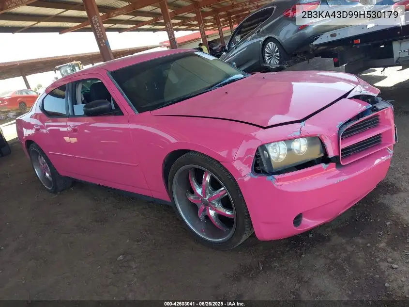 2009 Dodge Charger Se VIN: 2B3KA43D99H530179 Lot: 42603041