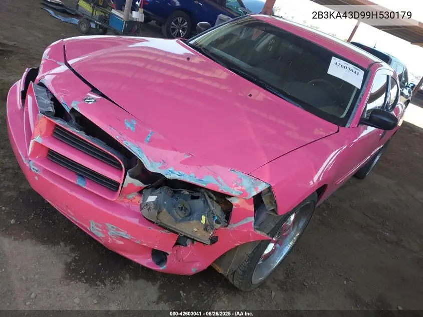 2009 Dodge Charger Se VIN: 2B3KA43D99H530179 Lot: 42603041