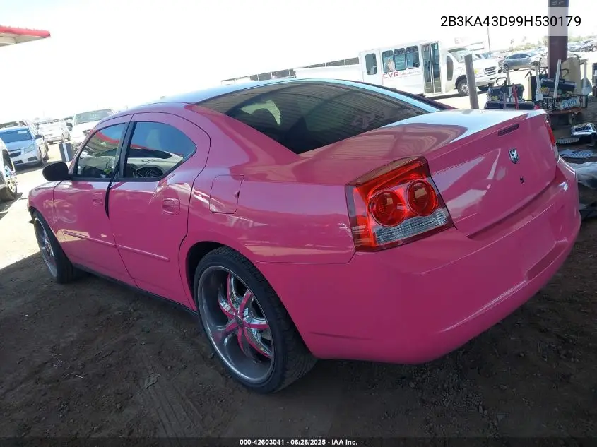 2009 Dodge Charger Se VIN: 2B3KA43D99H530179 Lot: 42603041